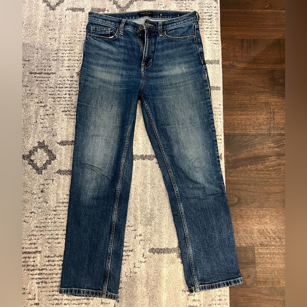 Banana Republic Women's Skinny Jeans - Dark Blue